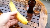 香蕉啤酒消炎祛痘面膜