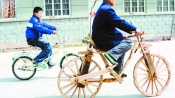 自造木頭單車