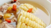 玉米板栗排骨湯