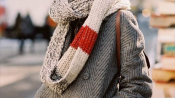 圍巾的創意系法，冬天不再單調